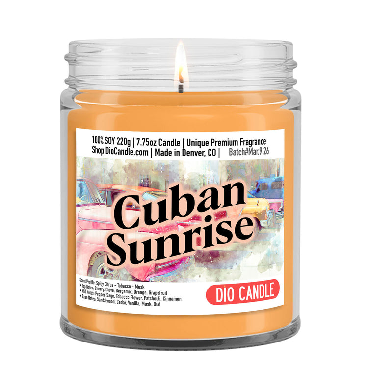 Cuban Sunrise Candle