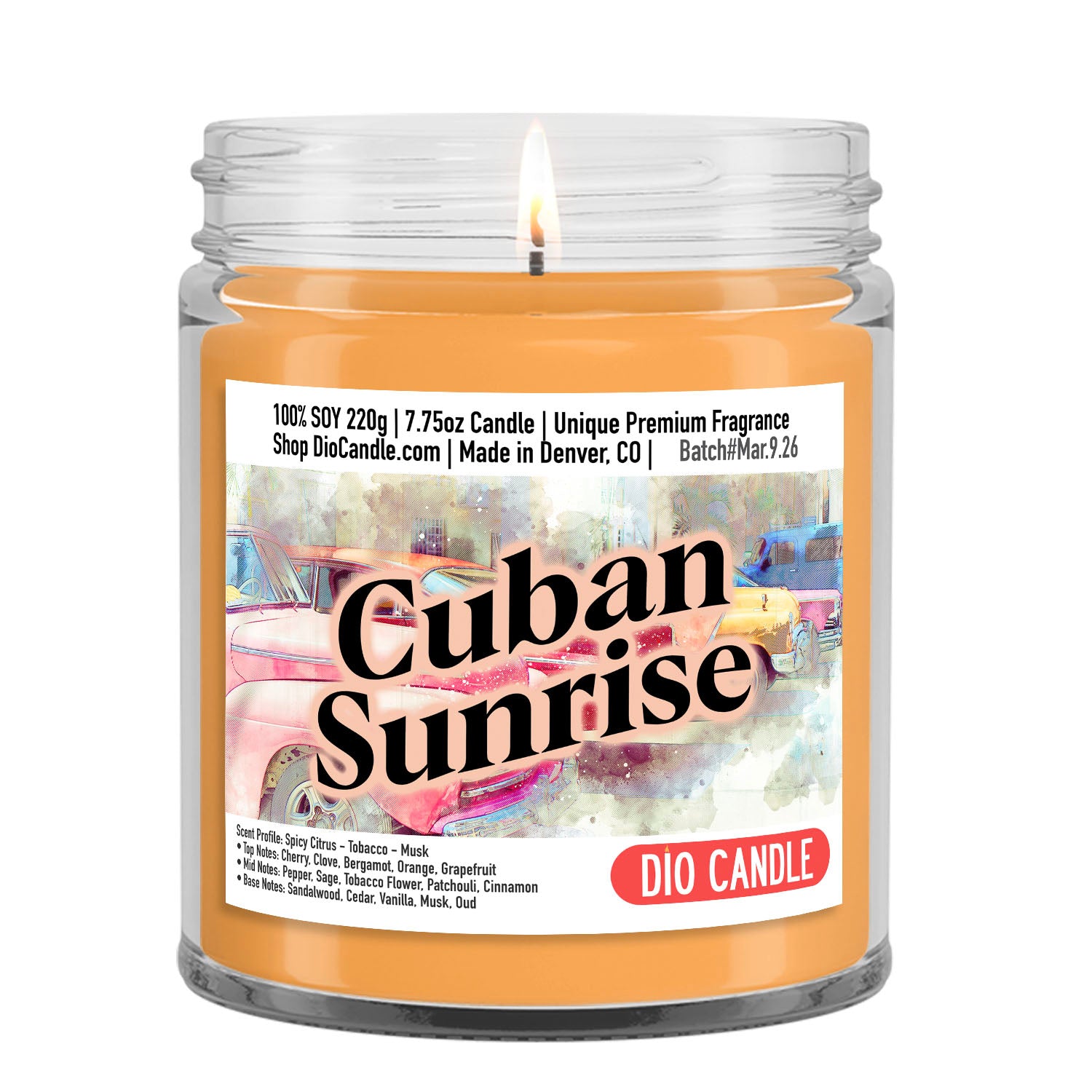 Cuban Sunrise Candle