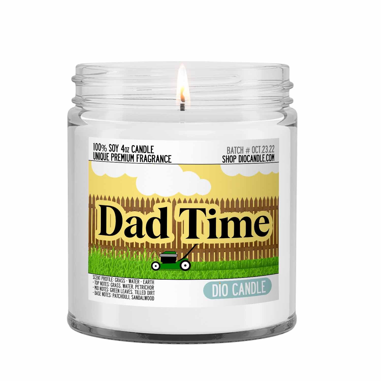 Dad Time Candle