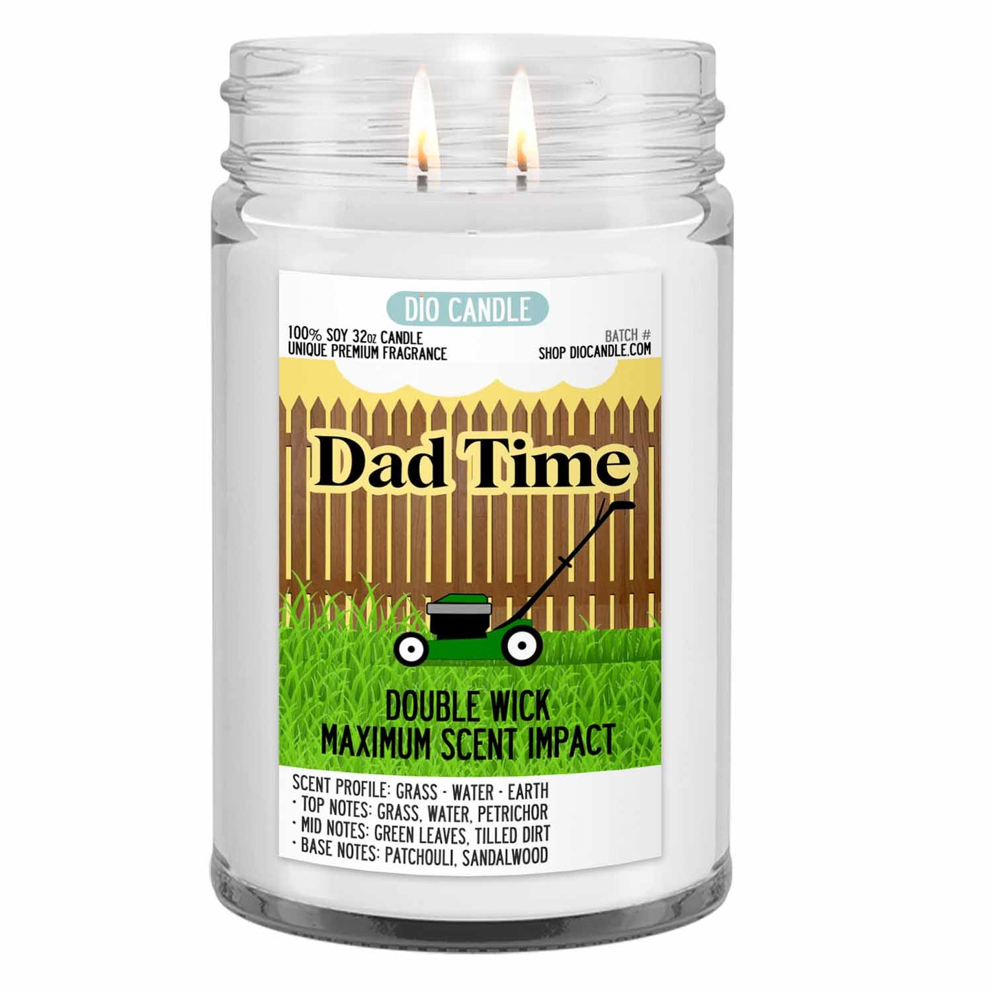 Dad Time Candle