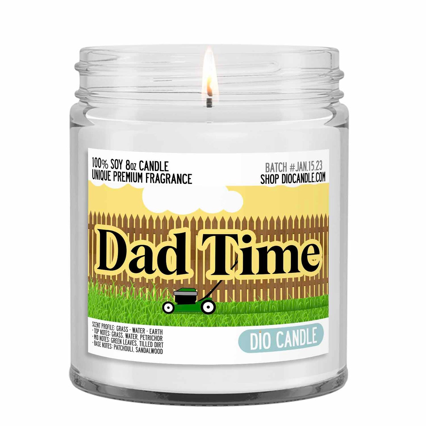 Dad Time Candle