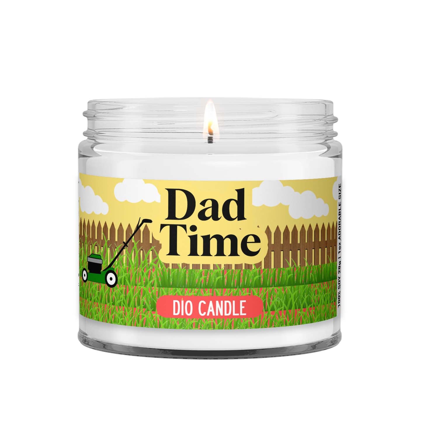Dad Time Candle