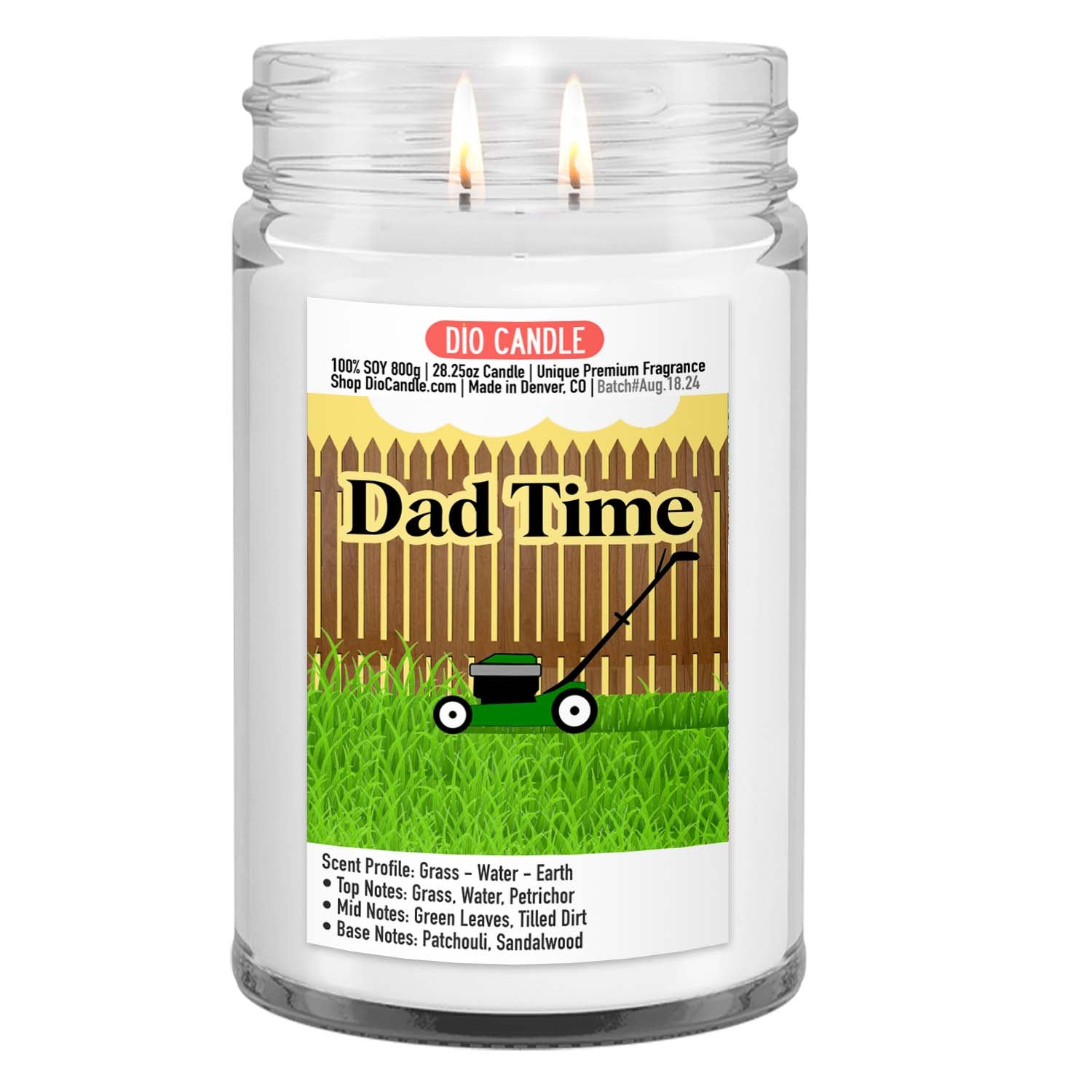 Dad Time Candle
