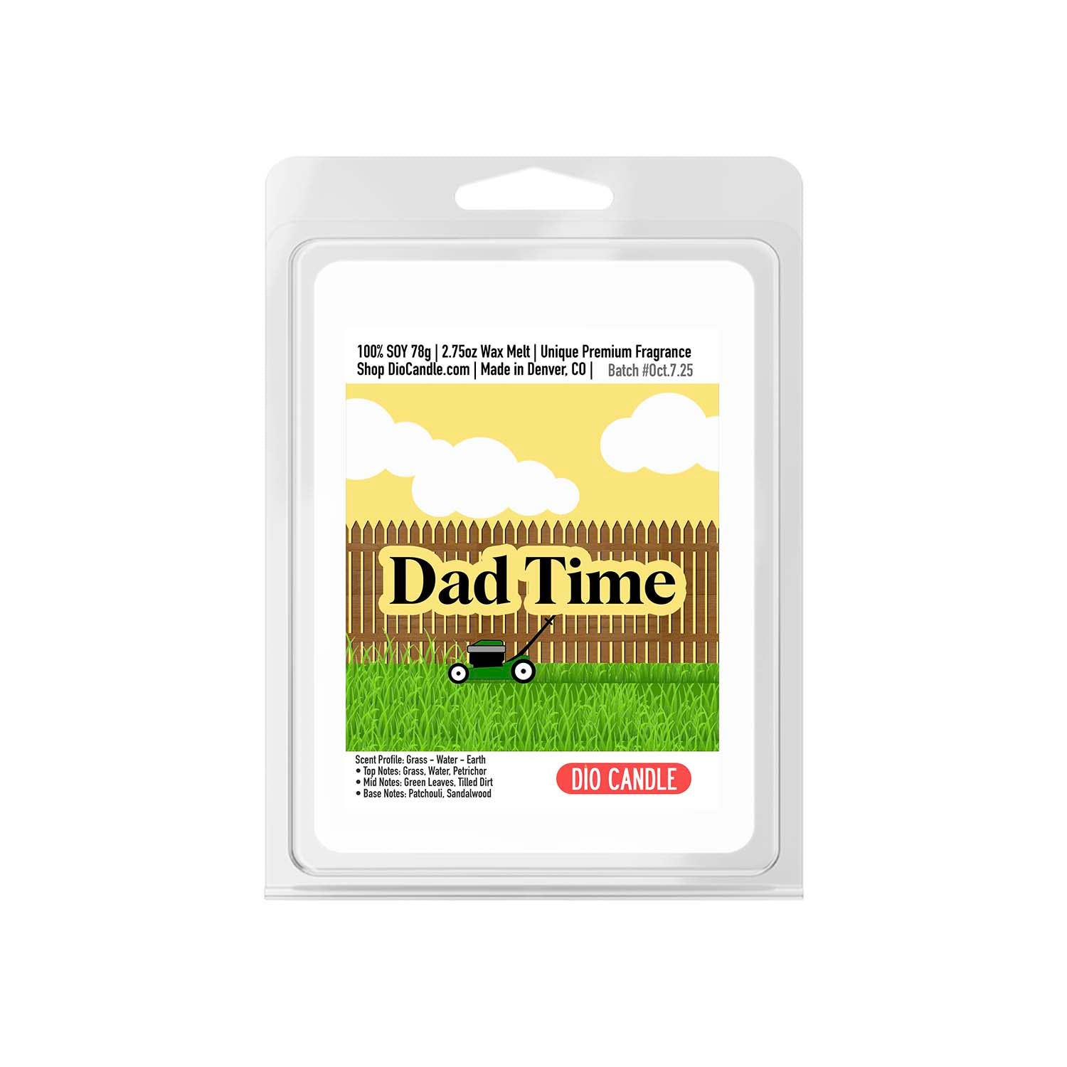 Dad Time Candle