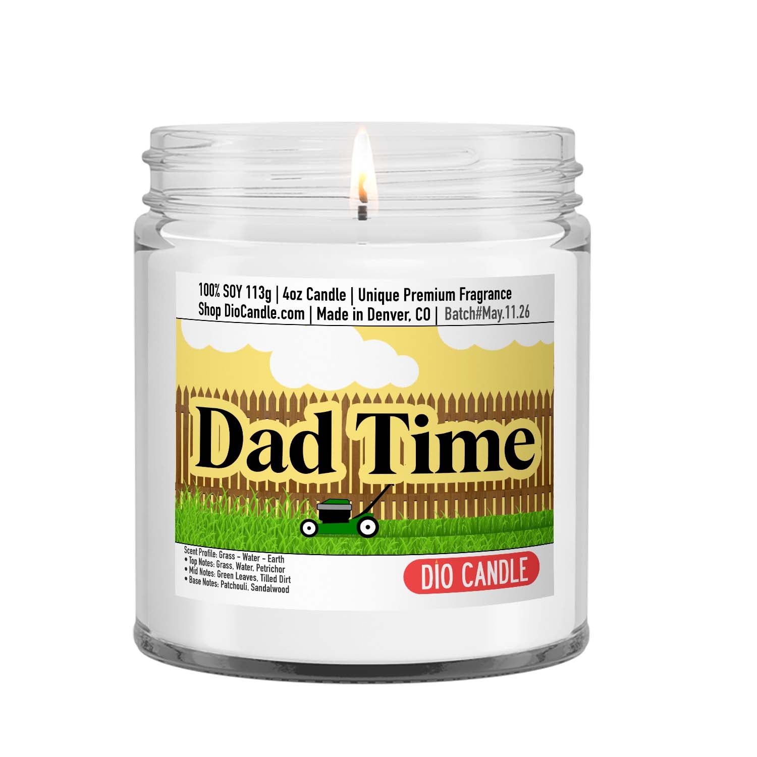 Dad Time Candle