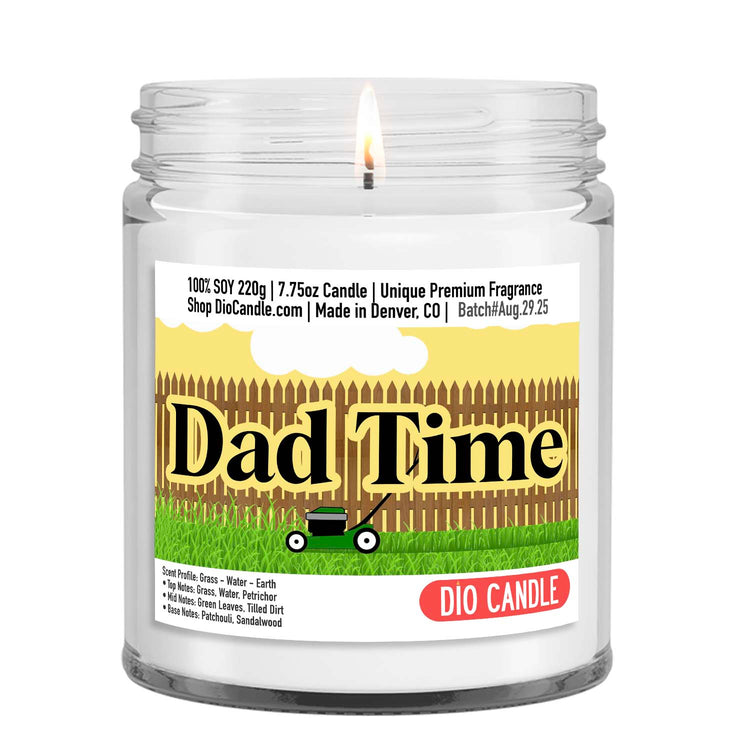 Dad Time Candle