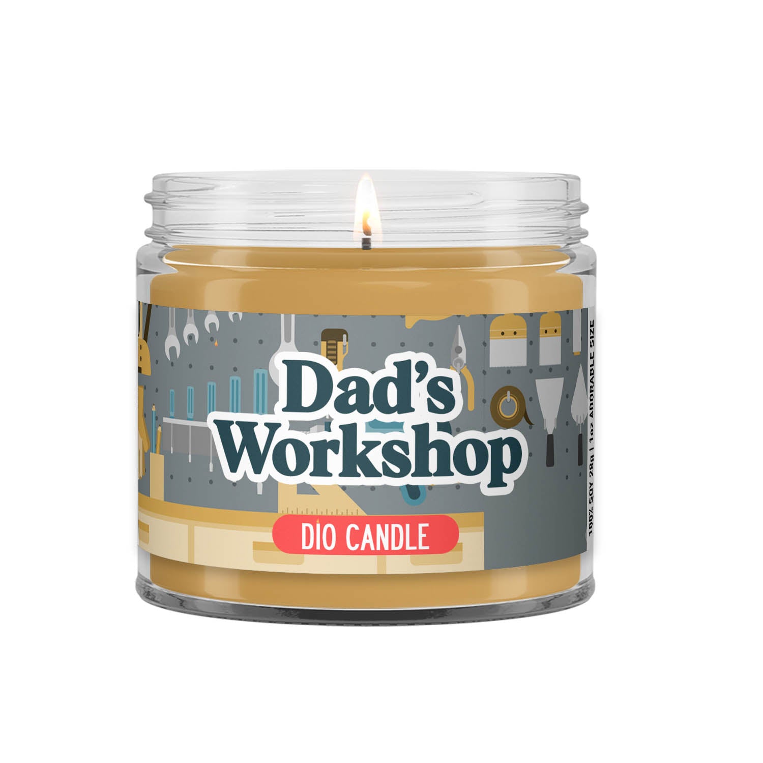 Father's Day Dad's Workshop Candle