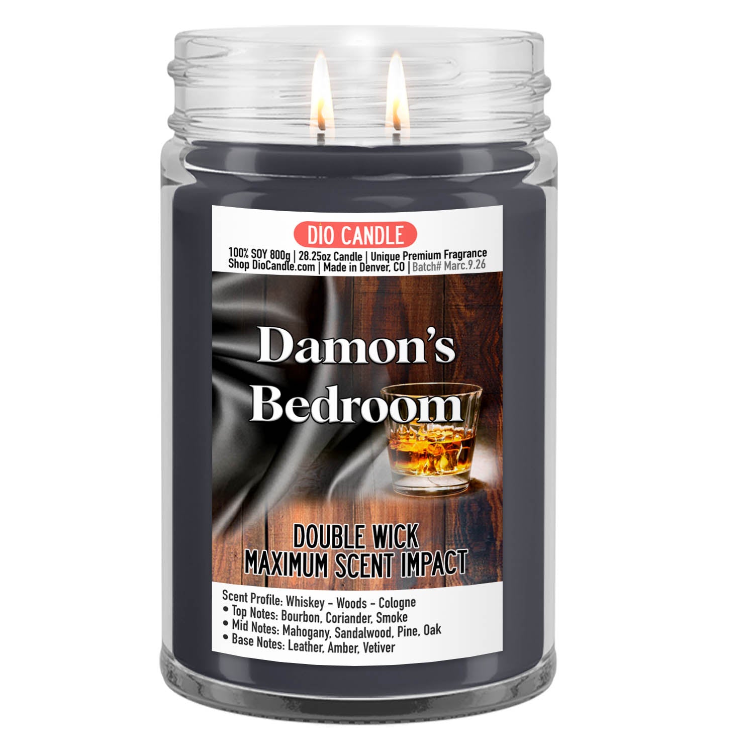 Damon's Bedroom Candle