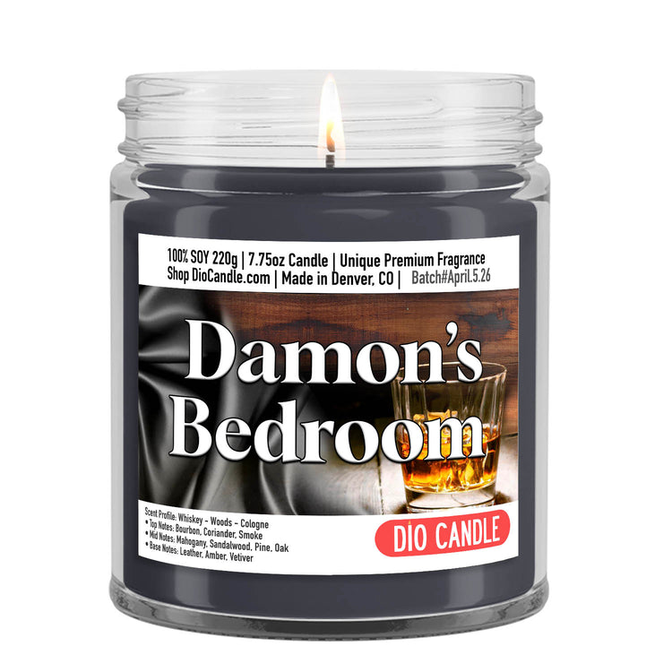 Damon's Bedroom Candle
