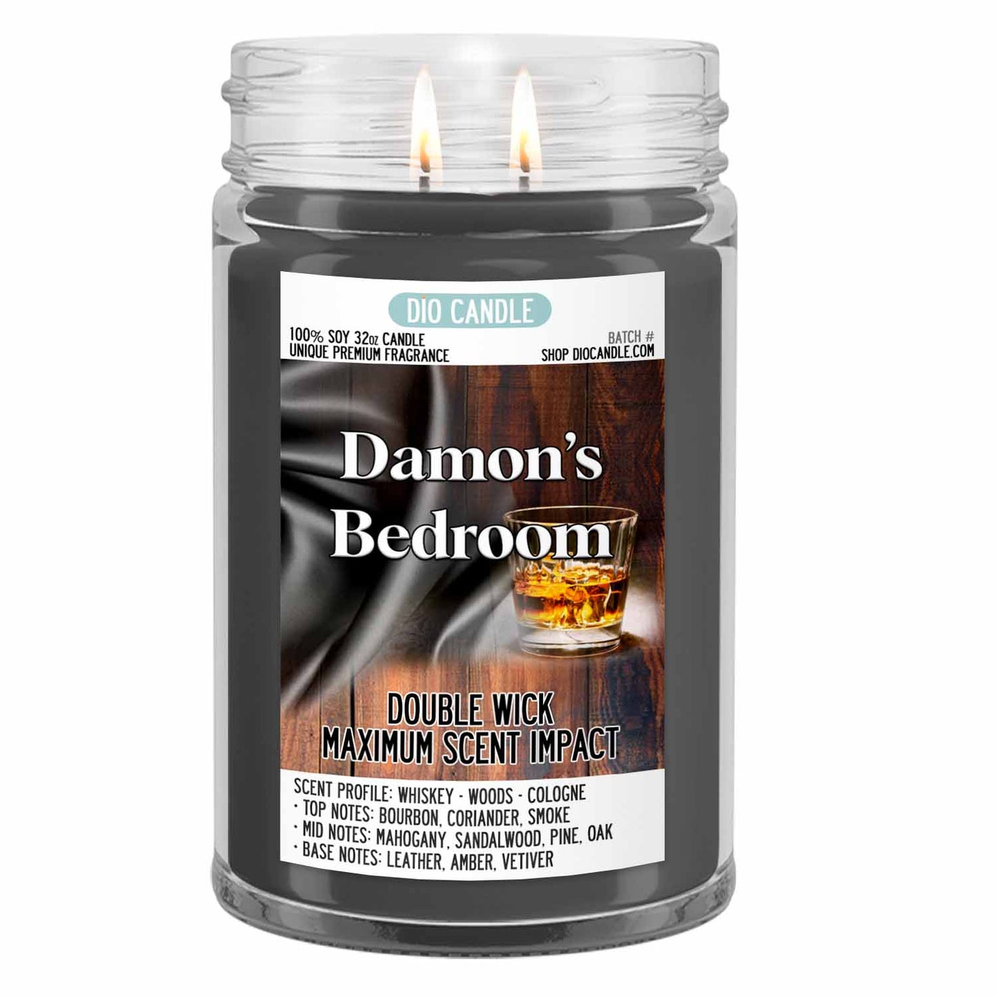 Damon's Bedroom Candle