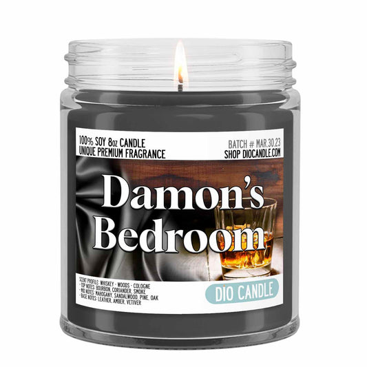 Damon's Bedroom Candle