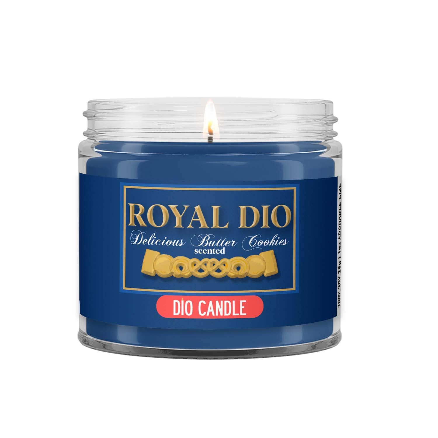 Danish Tin Cookies Candle