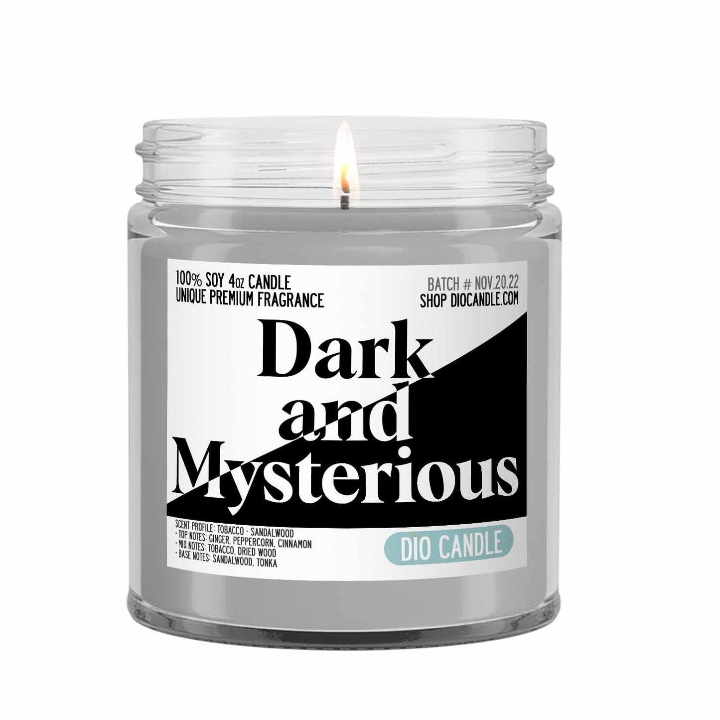 Dark & Mysterious Candle