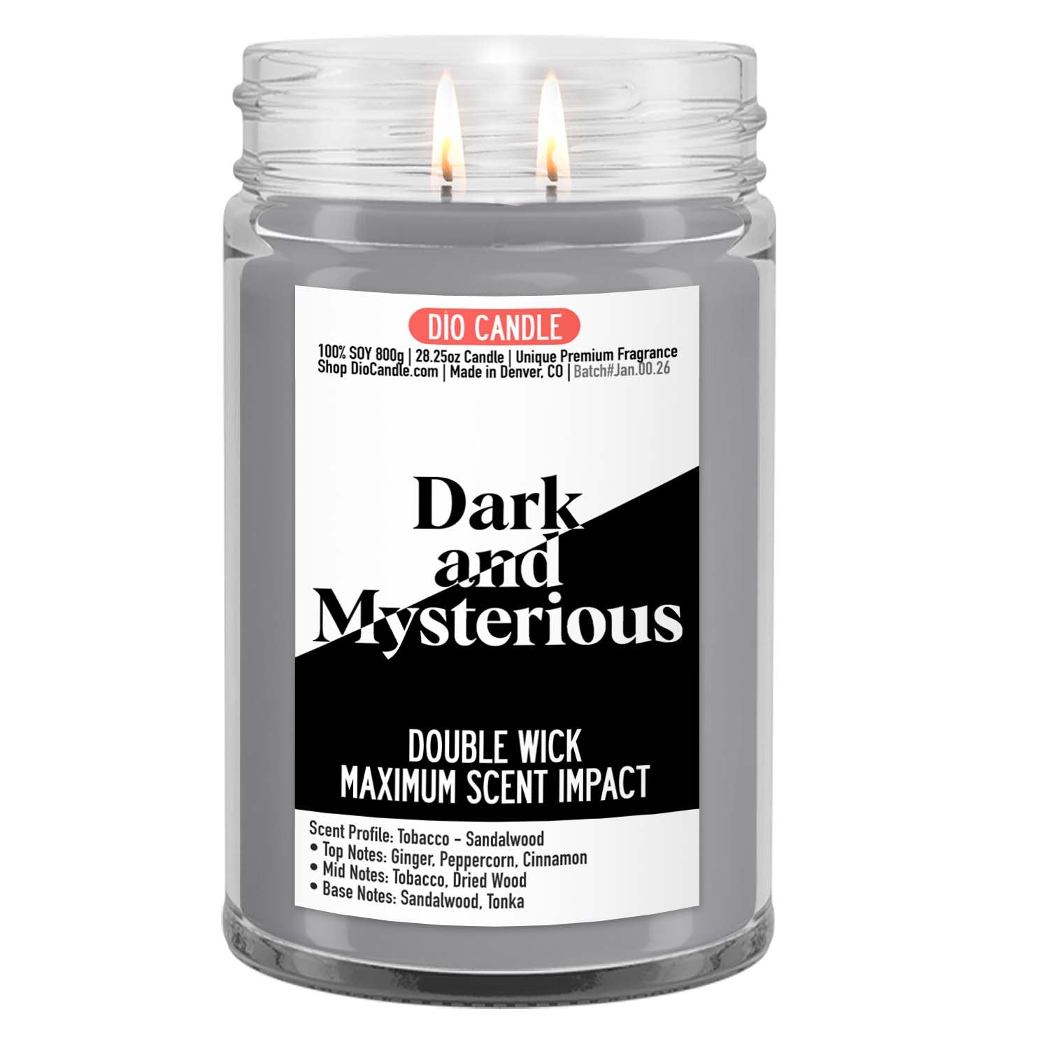 Dark & Mysterious Candle