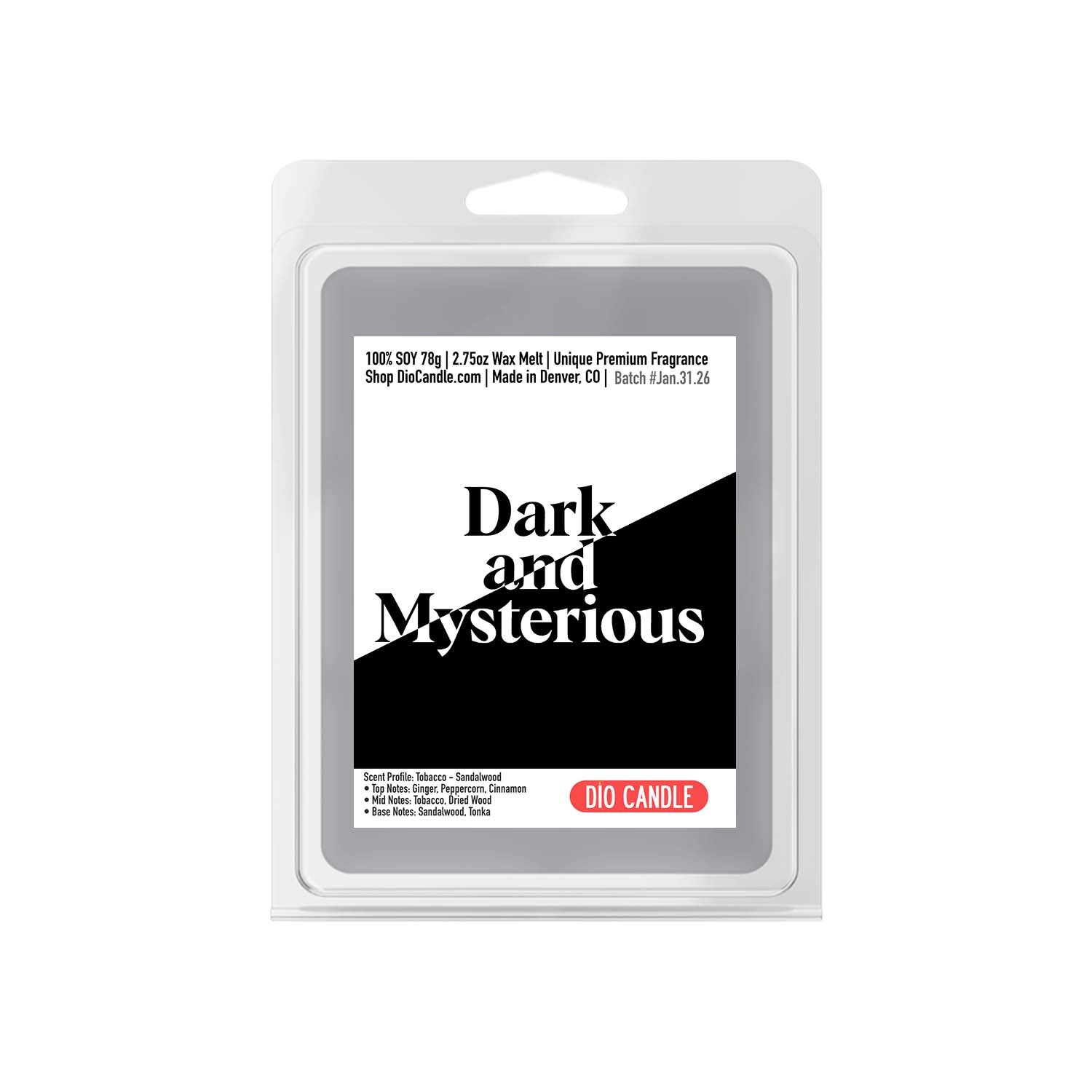 Dark & Mysterious Candle