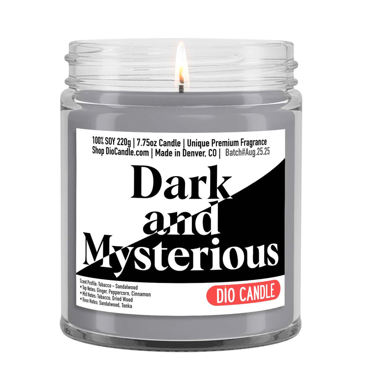 Dark & Mysterious Candle