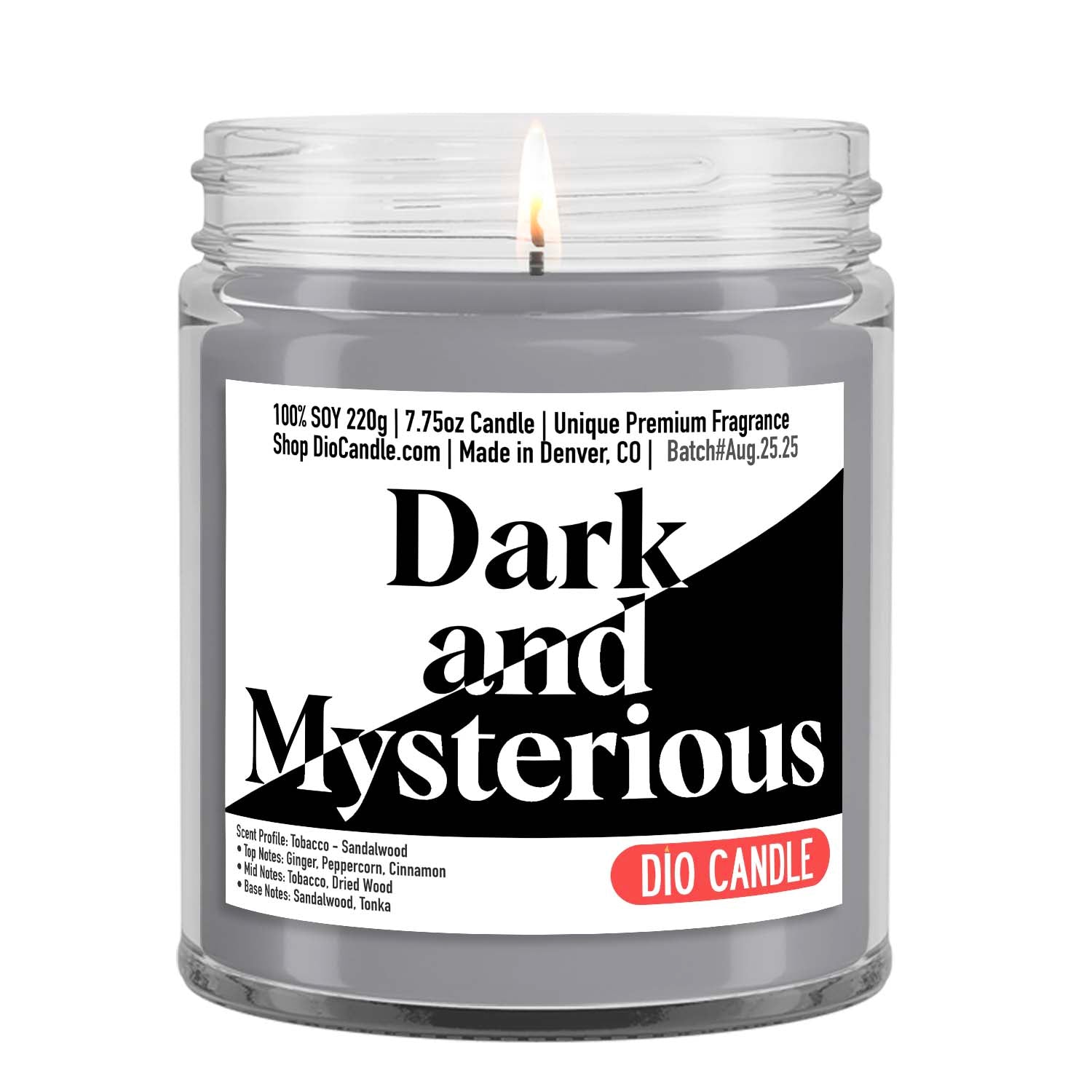 Dark & Mysterious Candle