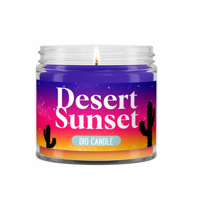 Desert Sunset Candle