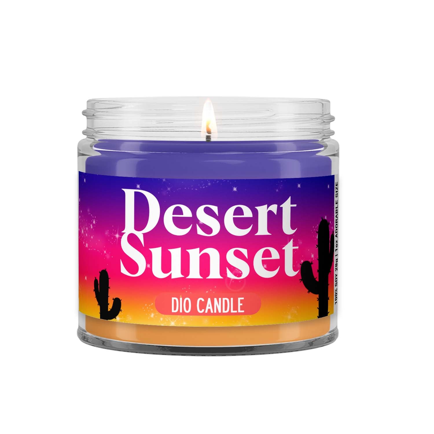 Desert Sunset Candle