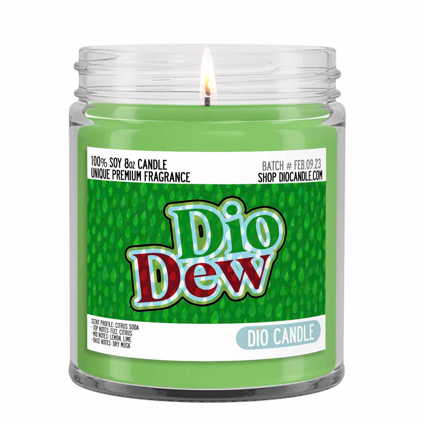 Dew Soda Candle