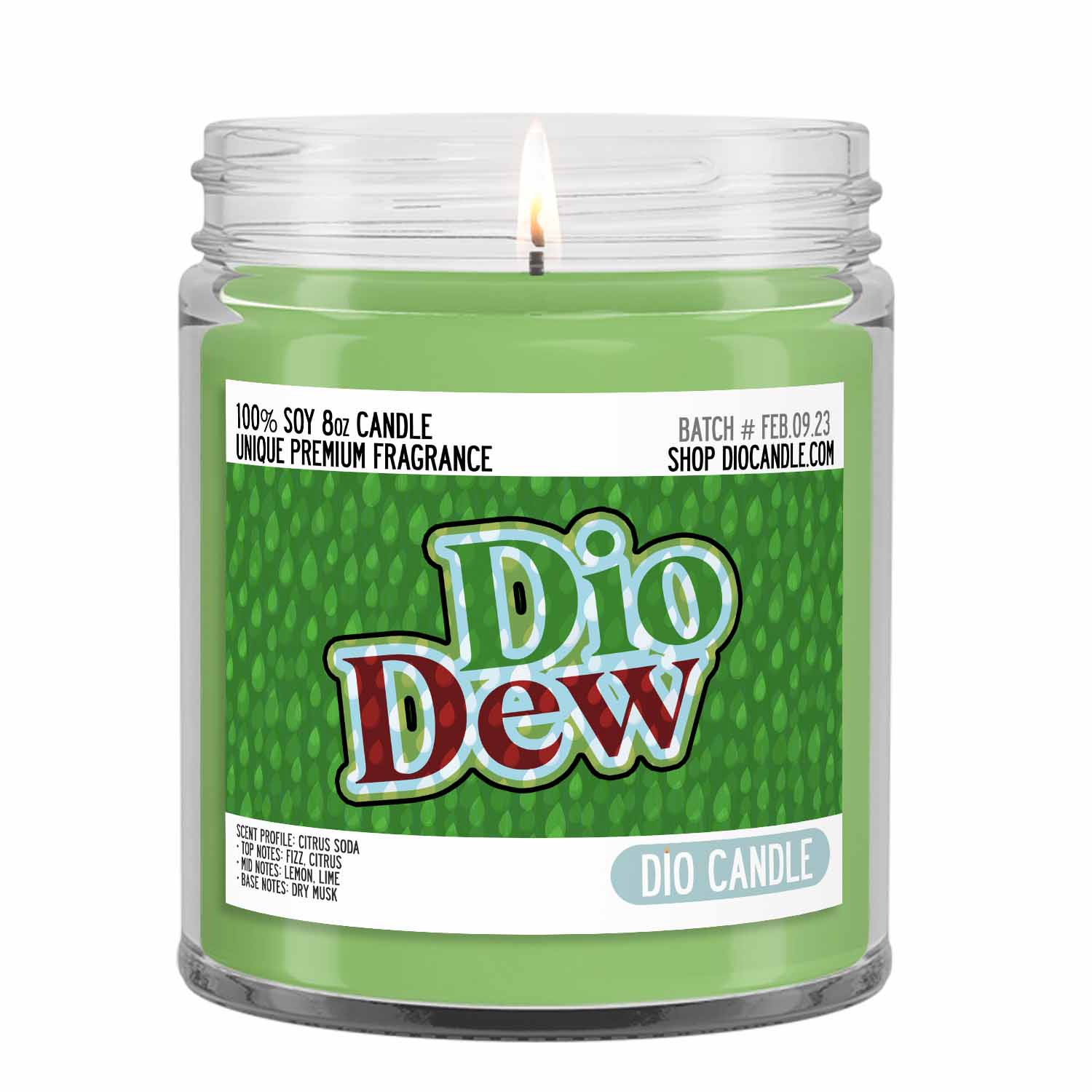 Dew Soda Candle