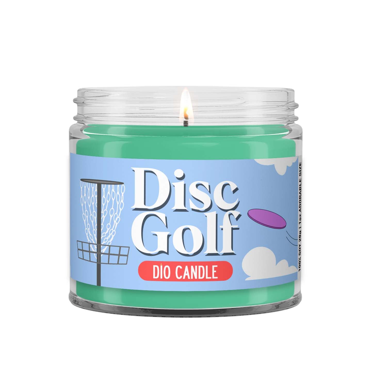 Disc Golf Candle