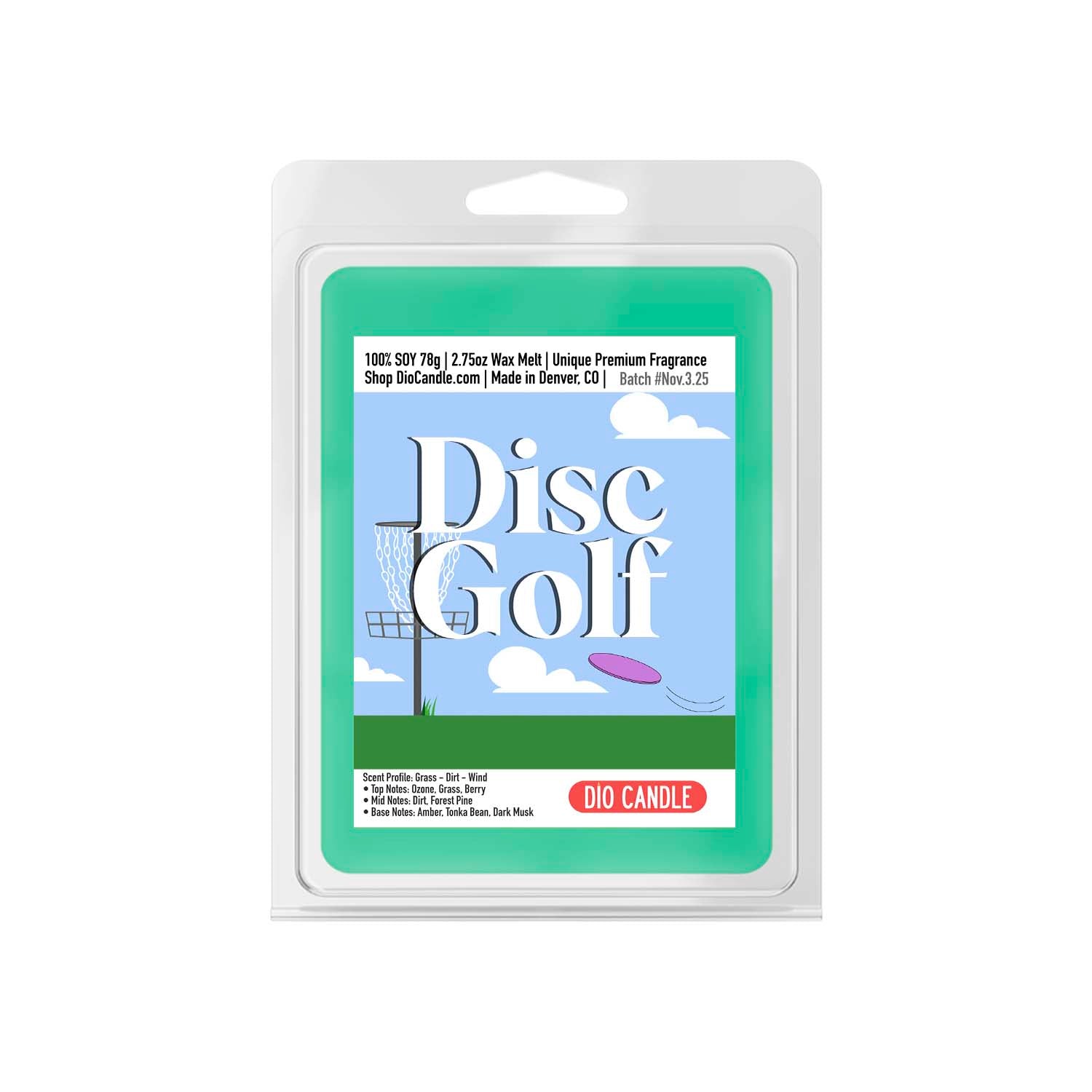 Disc Golf Candle