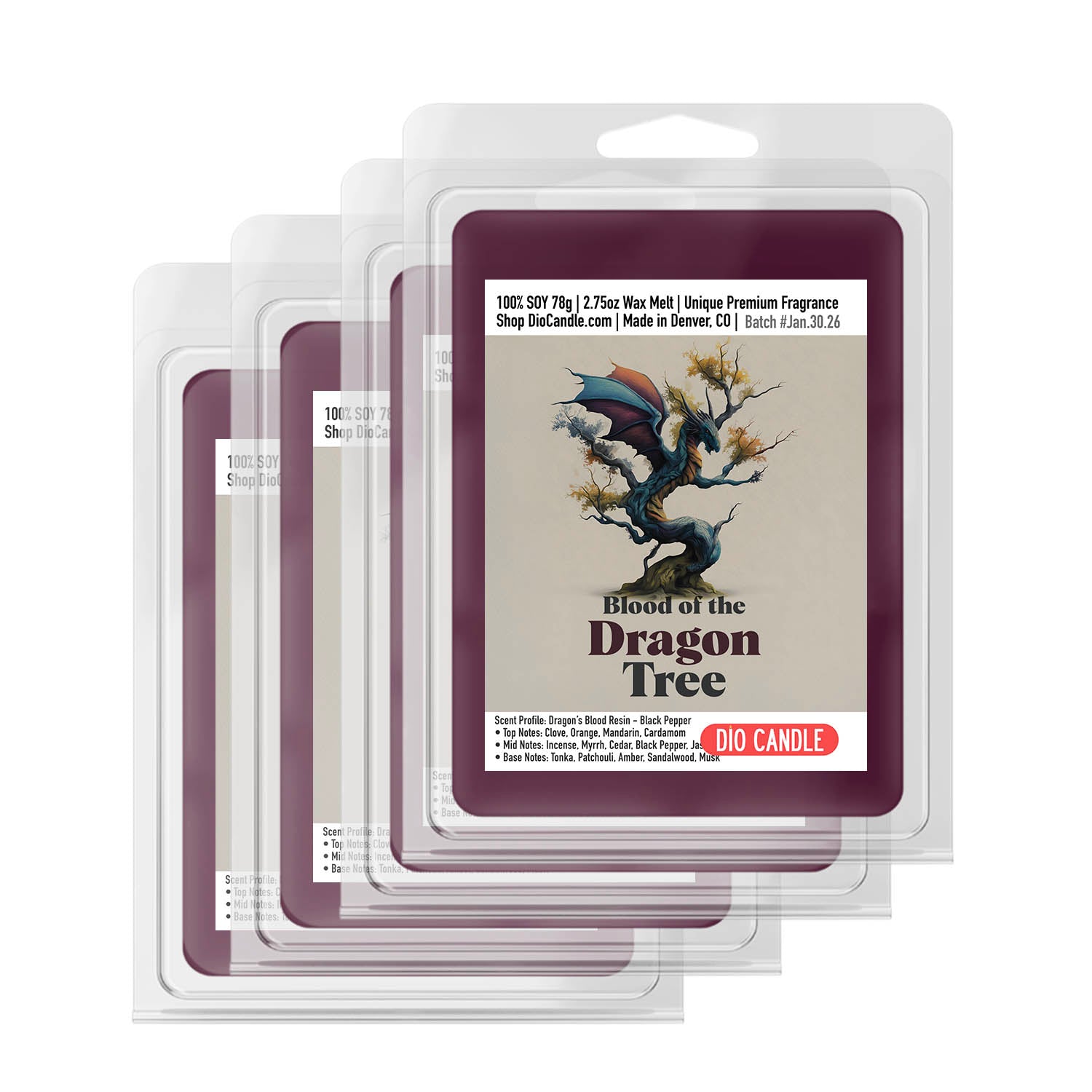 Blood of a Dragon Tree Candle