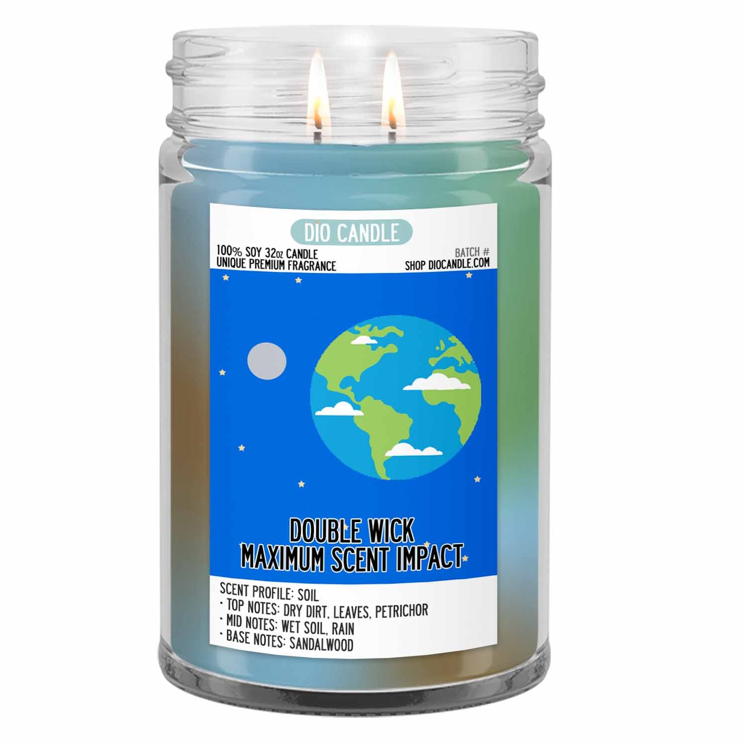 Planet Earth Candle