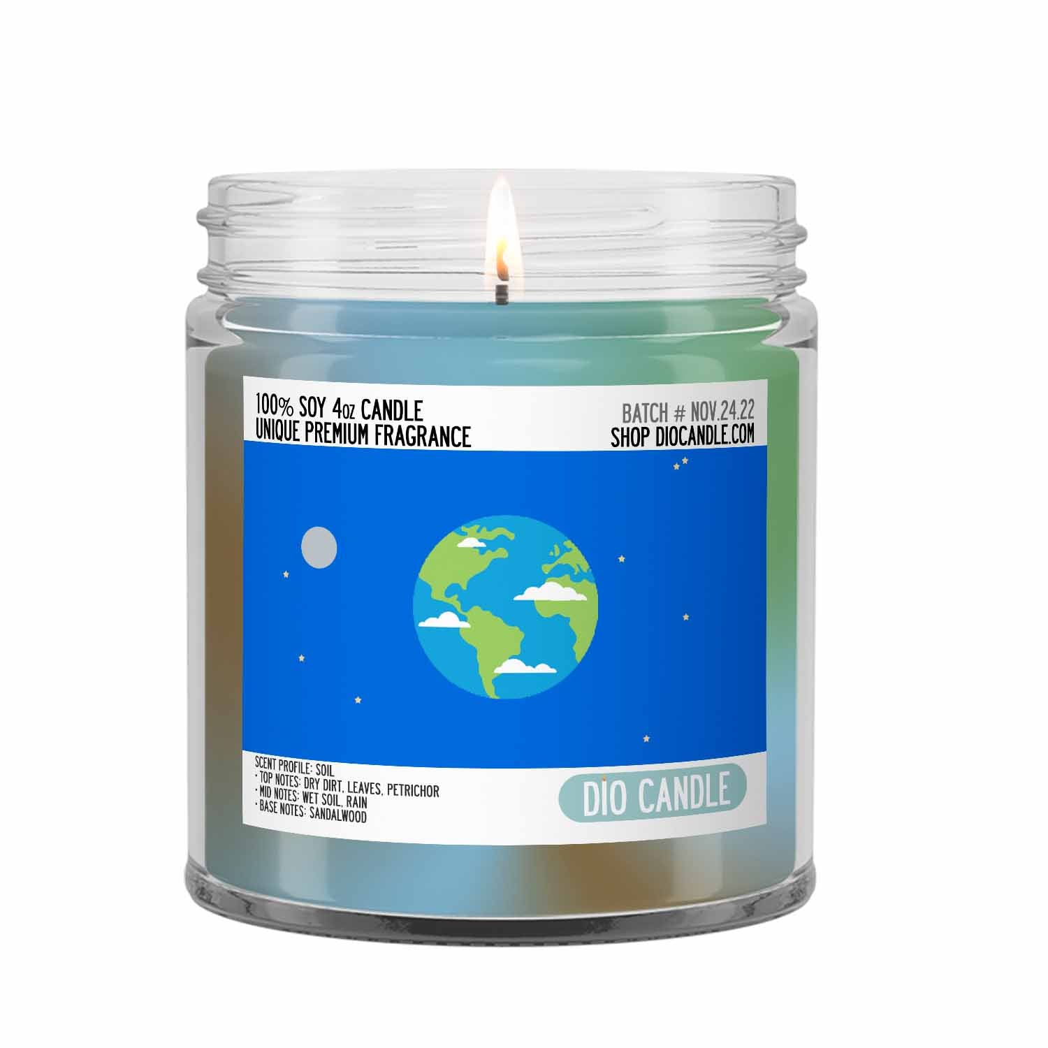 Planet Earth Candle