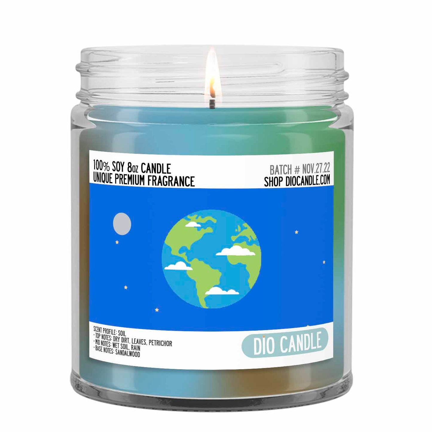 Planet Earth Candle