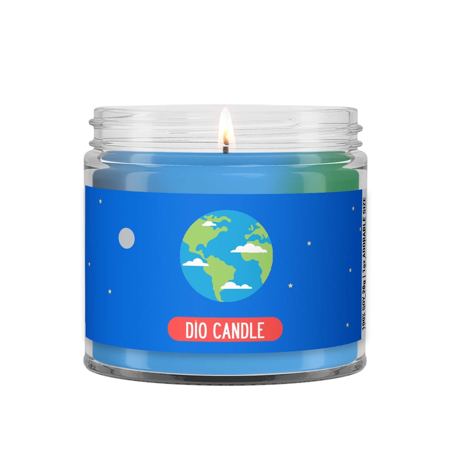 Planet Earth Candle