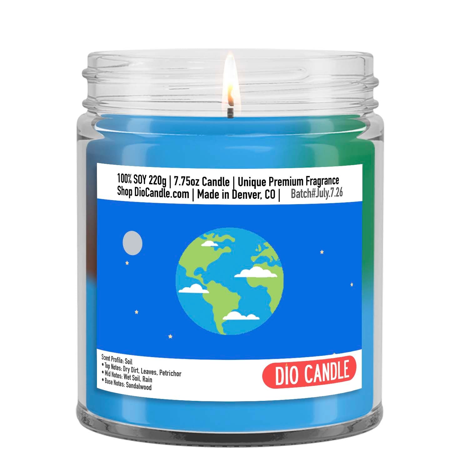Planet Earth Candle