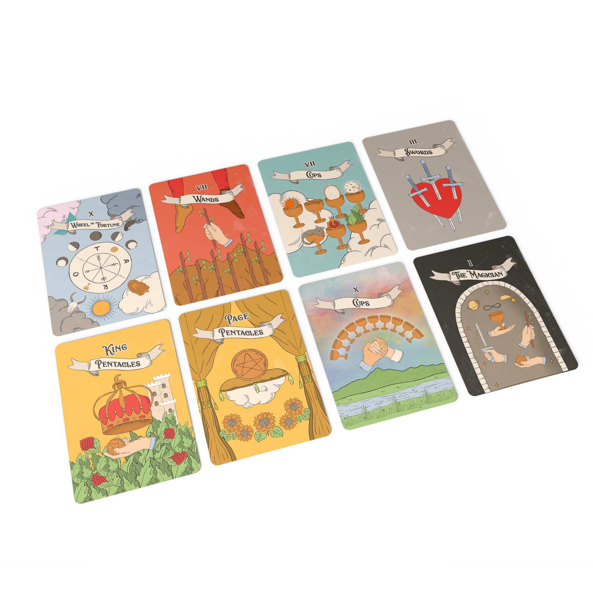 Mystical Tarot Deck - 1st Edition