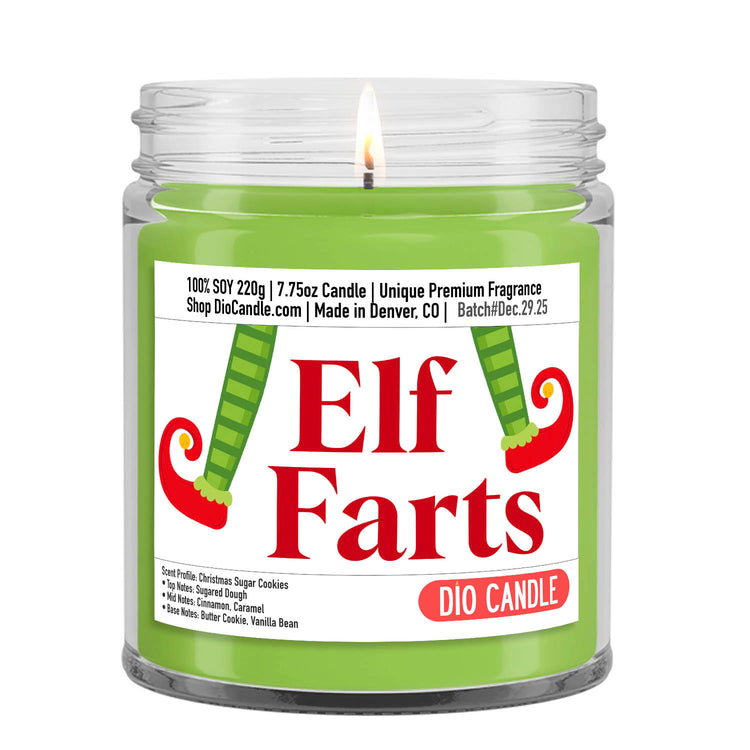 Elf Farts Candle