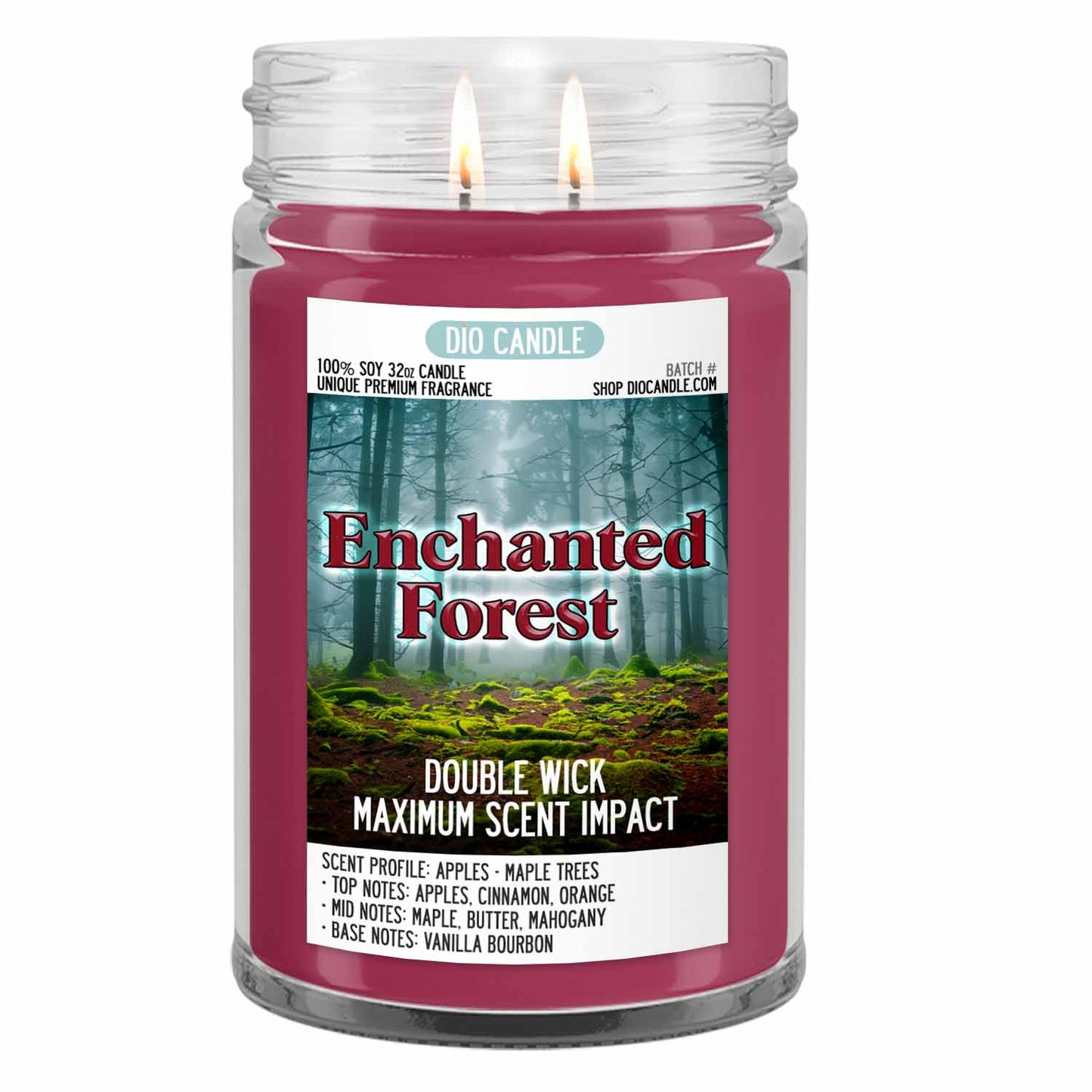 Enchanted Forest Candle