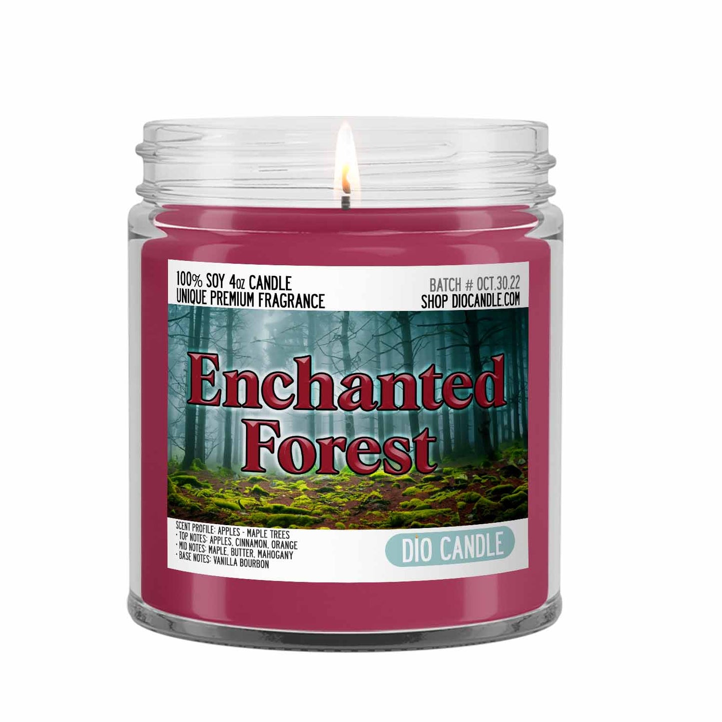 Enchanted Forest Candle