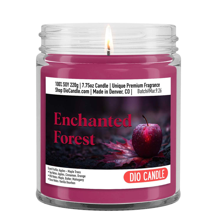 Enchanted Forest Candle