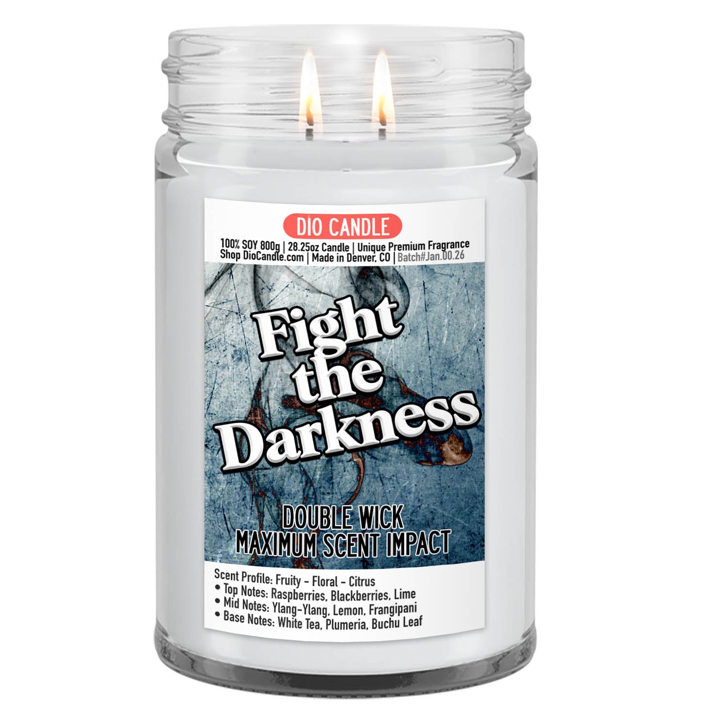 Fight the Darkness Candle