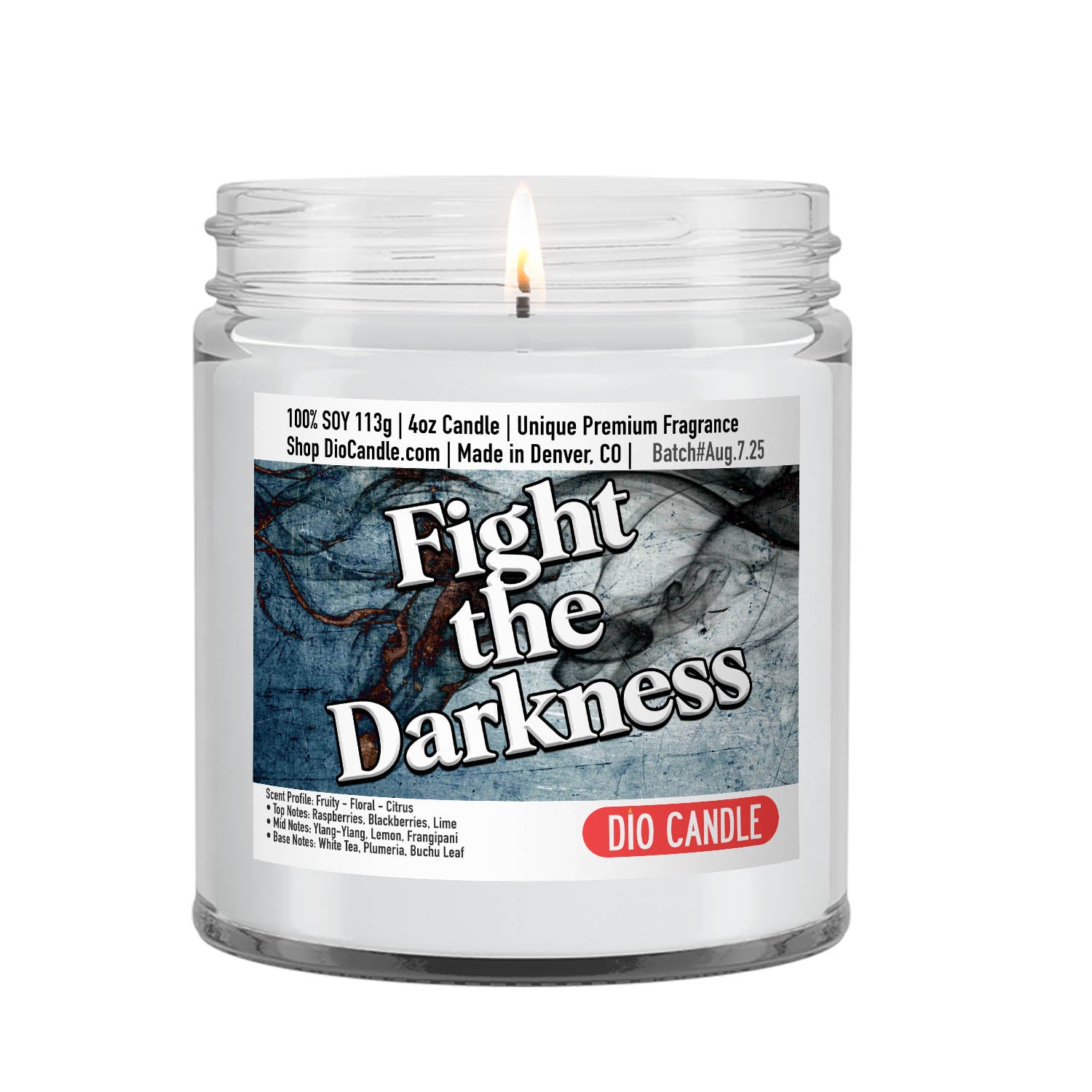 Fight the Darkness Candle