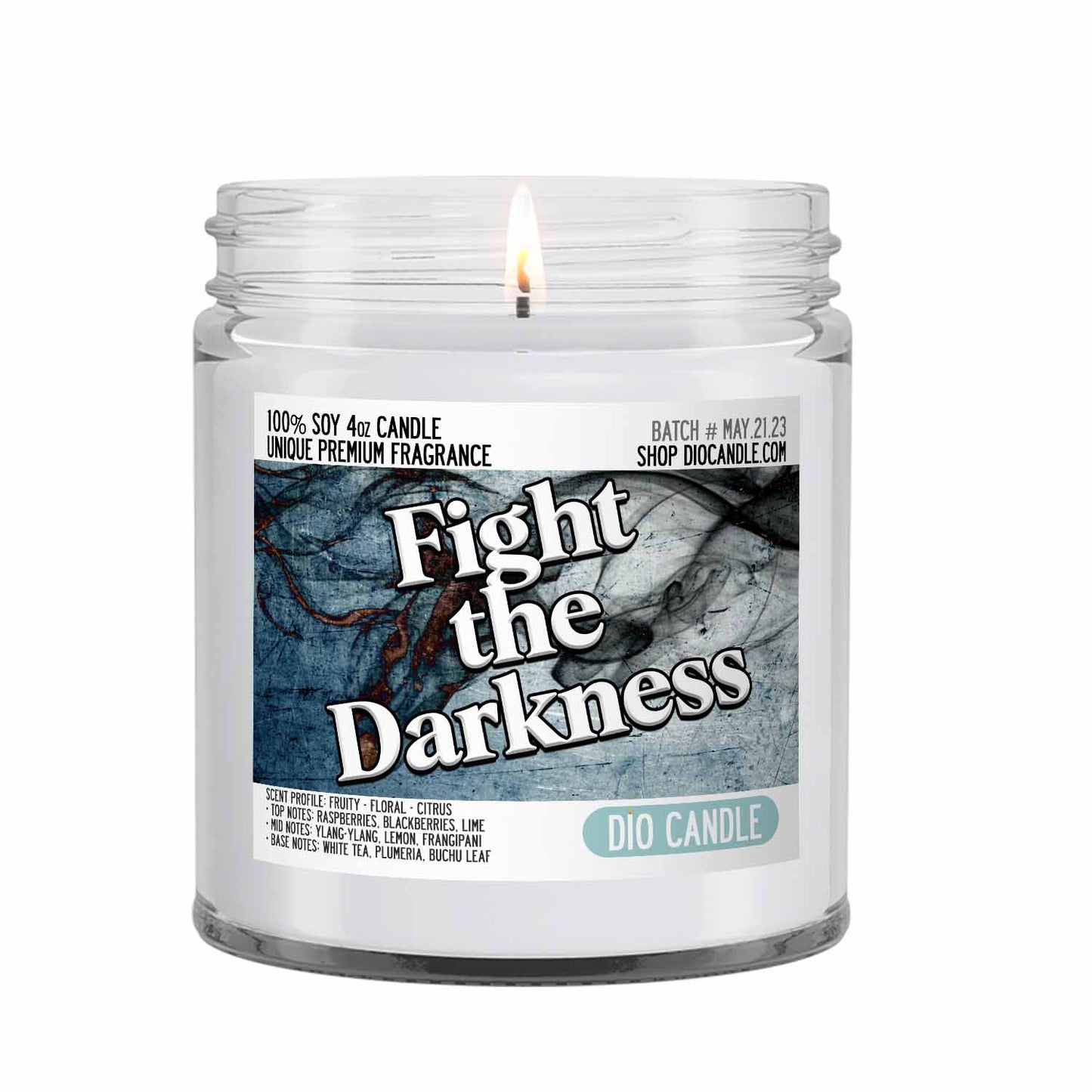 Fight the Darkness Candle