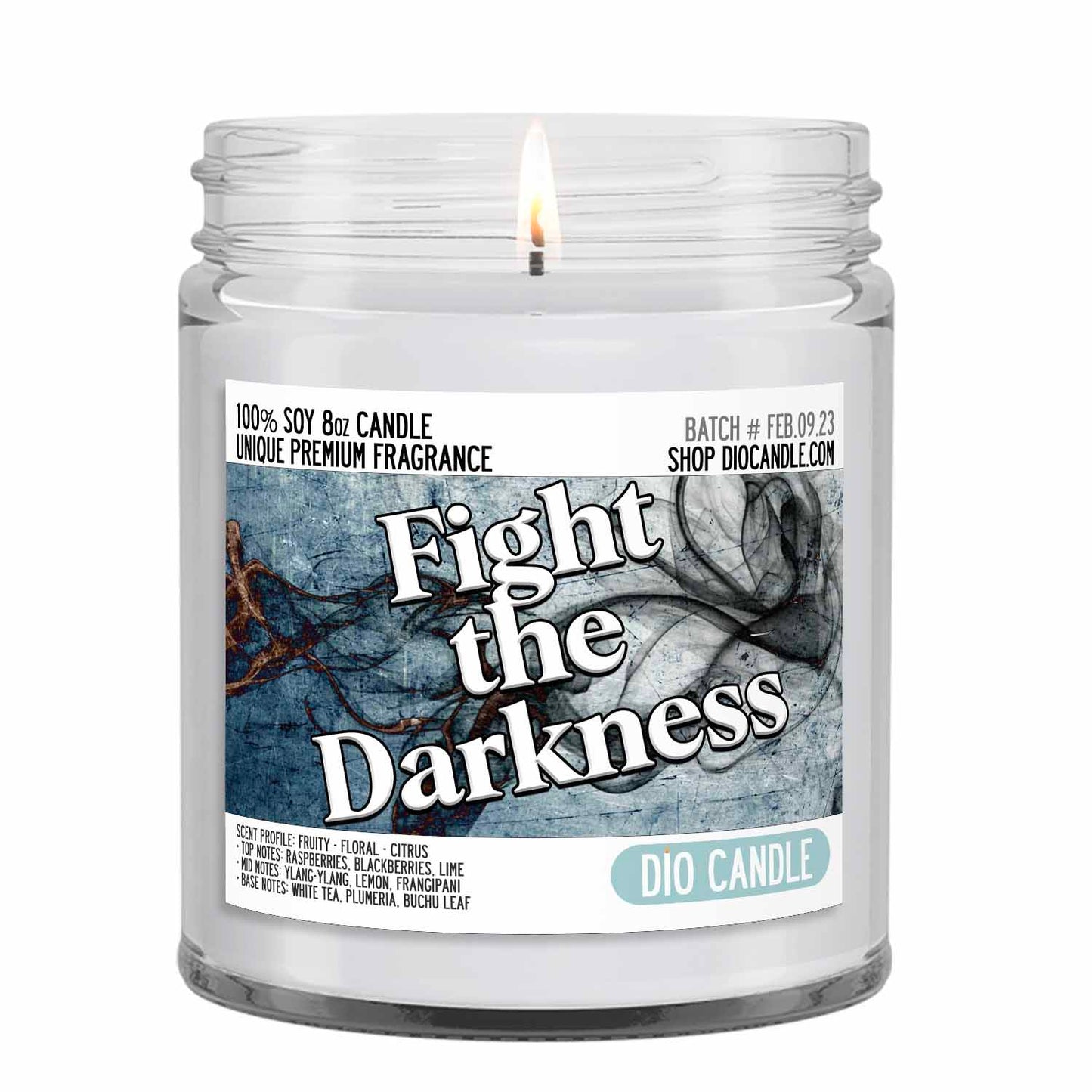 Fight the Darkness Candle