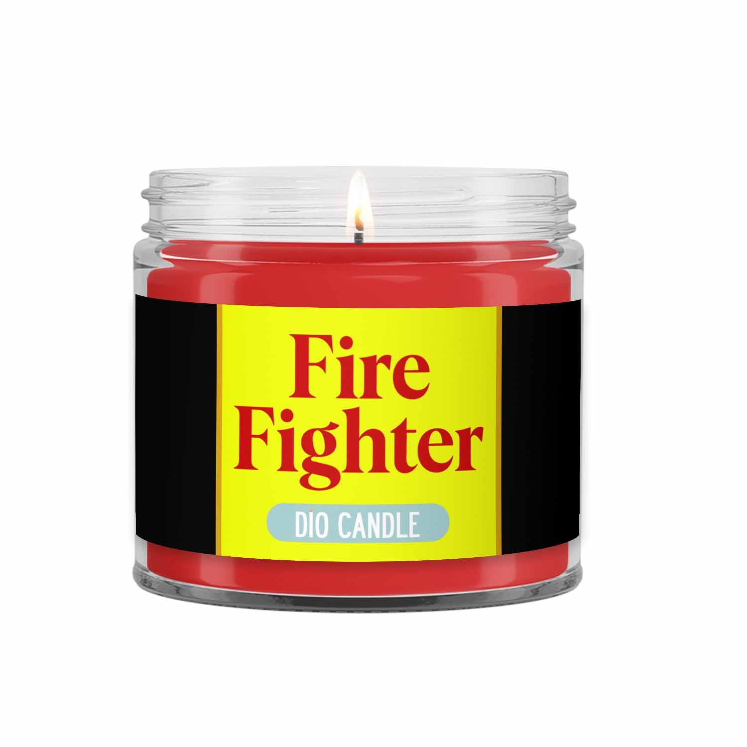 Fire Fighter Candle