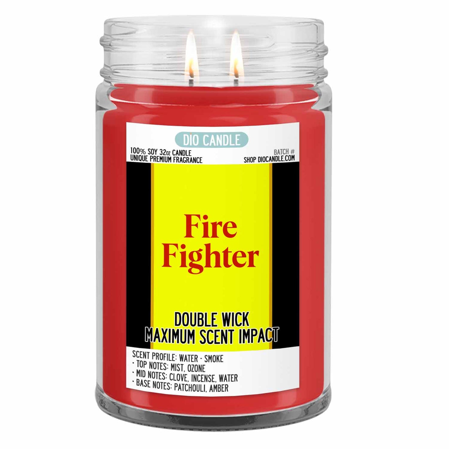 Fire Fighter Candle