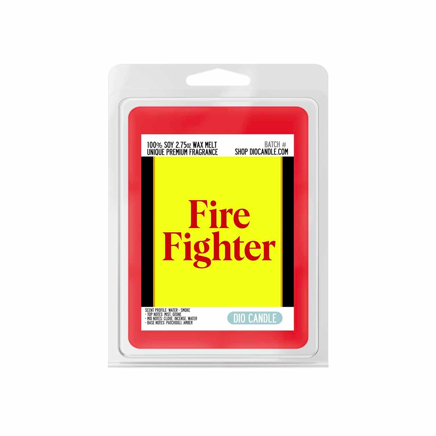 Fire Fighter Candle