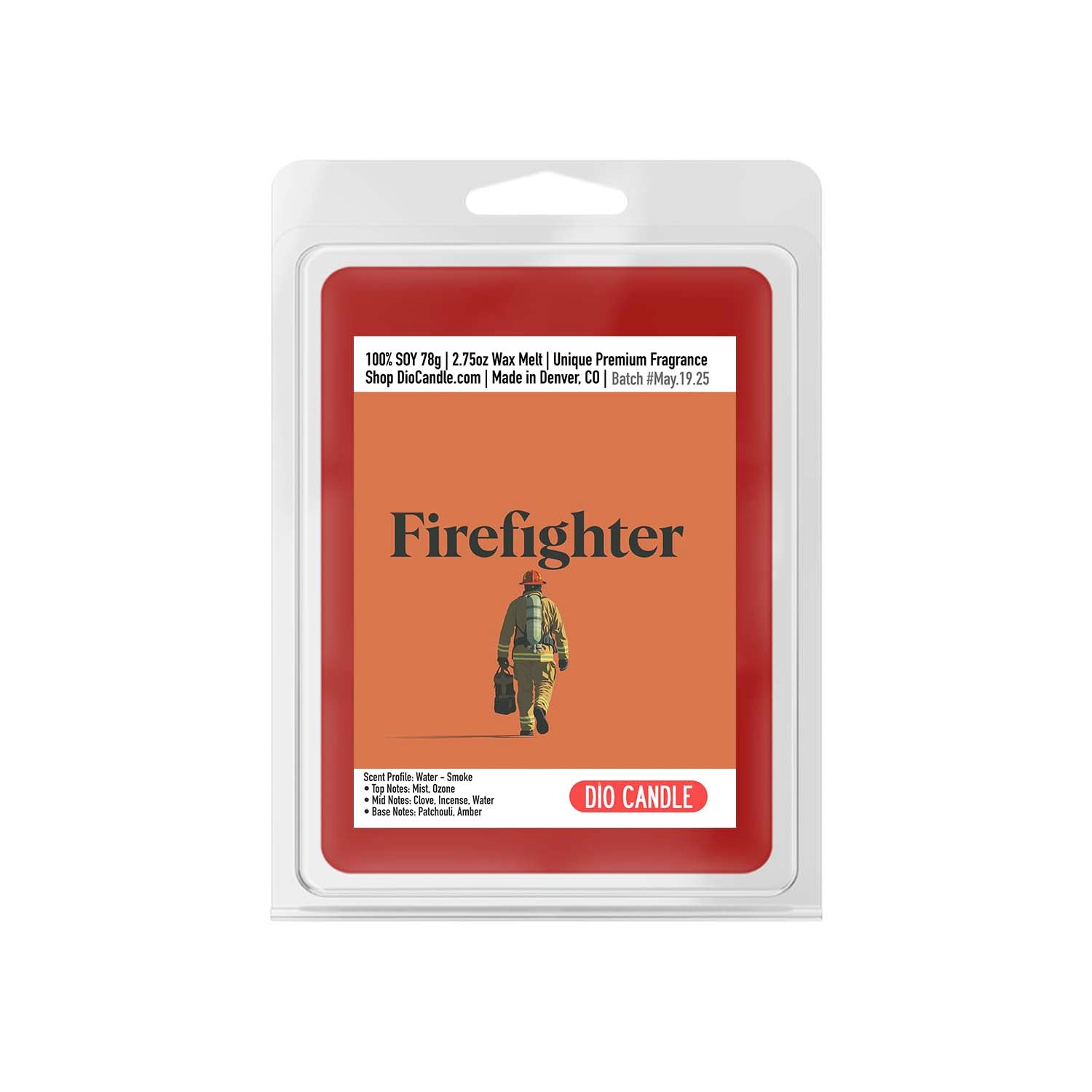 Fire Fighter Candle