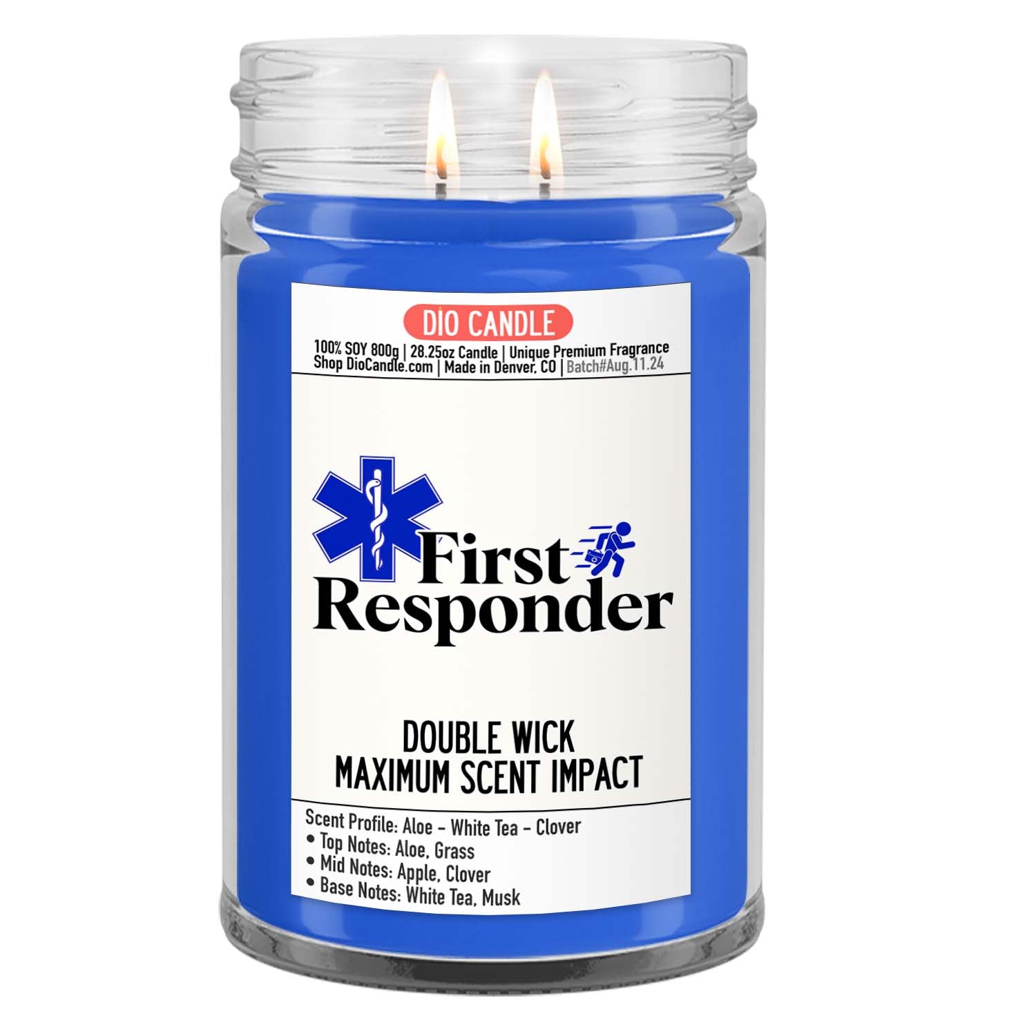 First Responder Candle - Last Chance - Retiring Fragrance