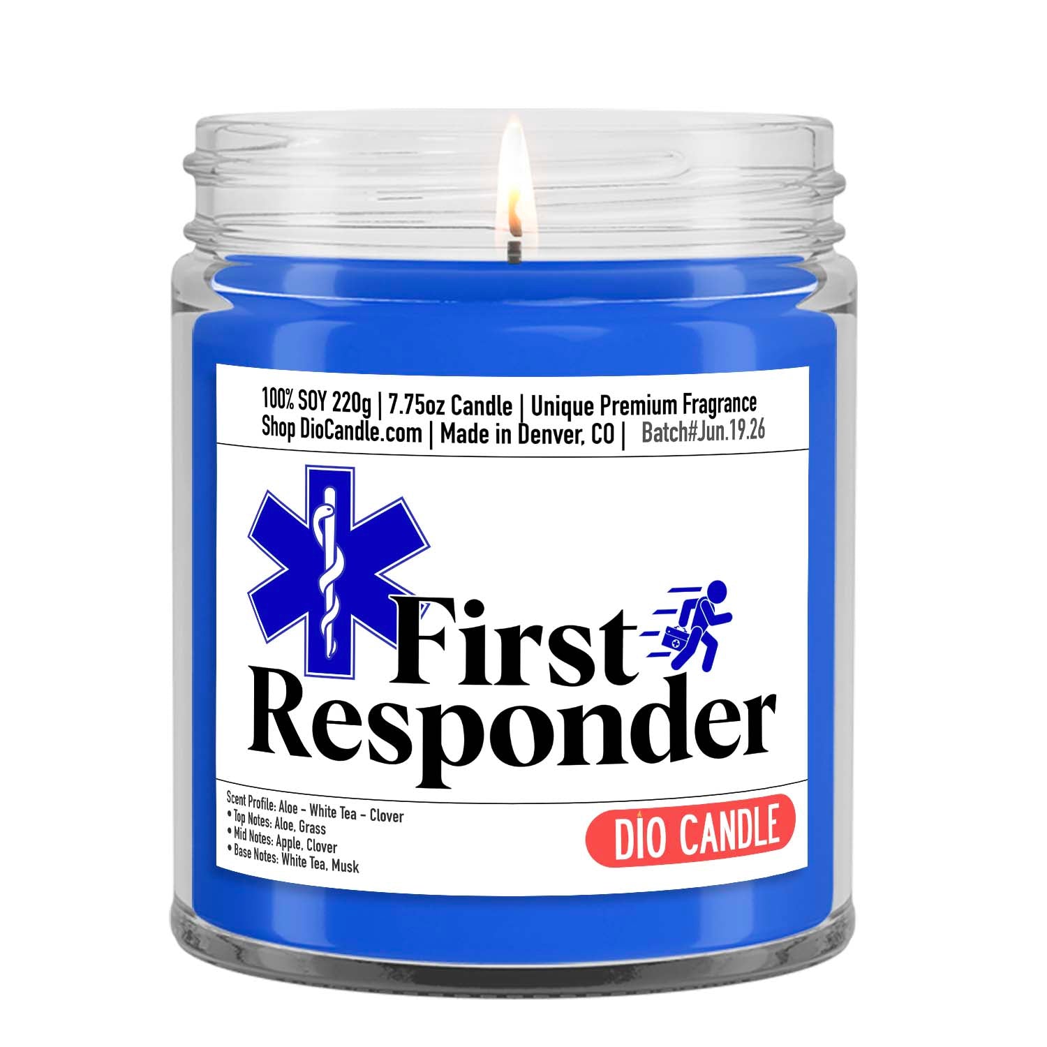 First Responder Candle - Last Chance - Retiring Fragrance
