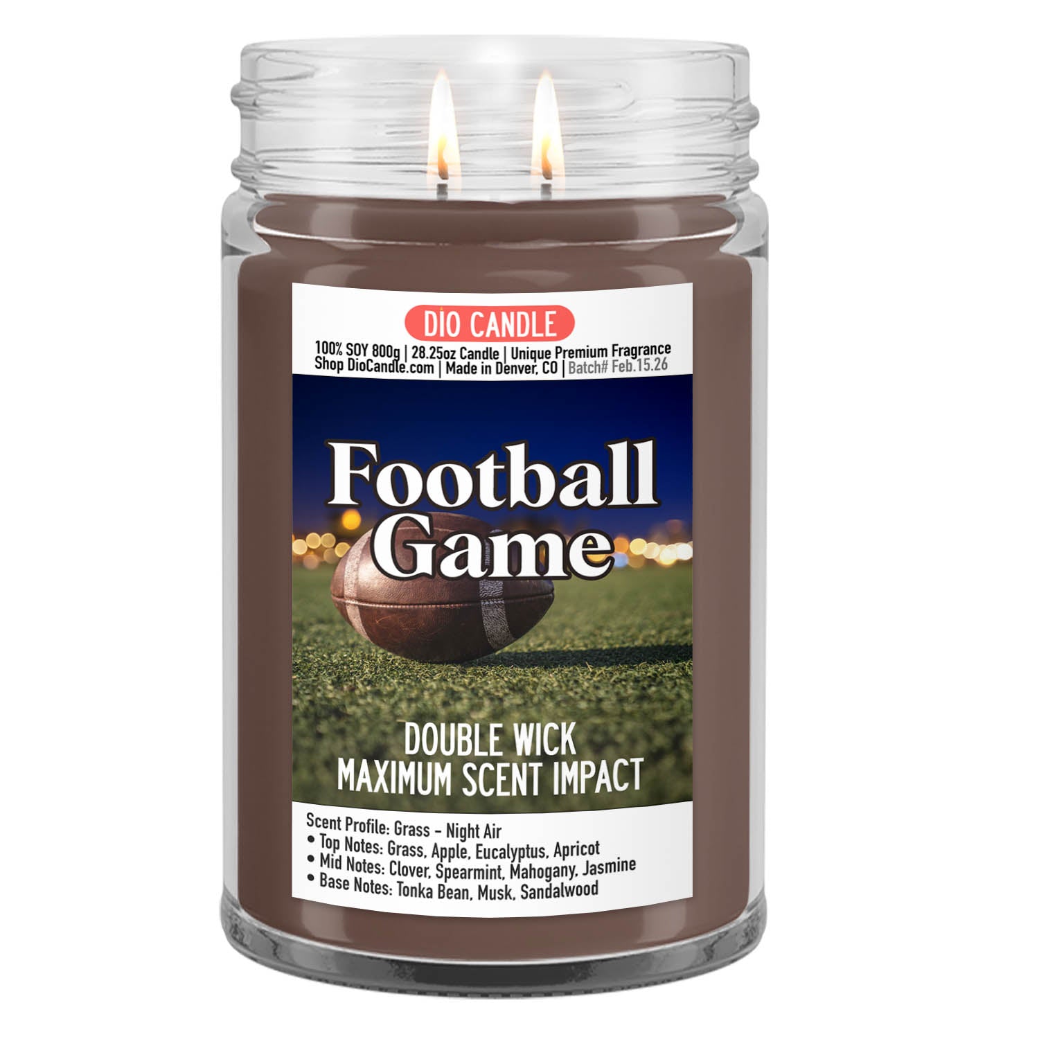 Football Candle