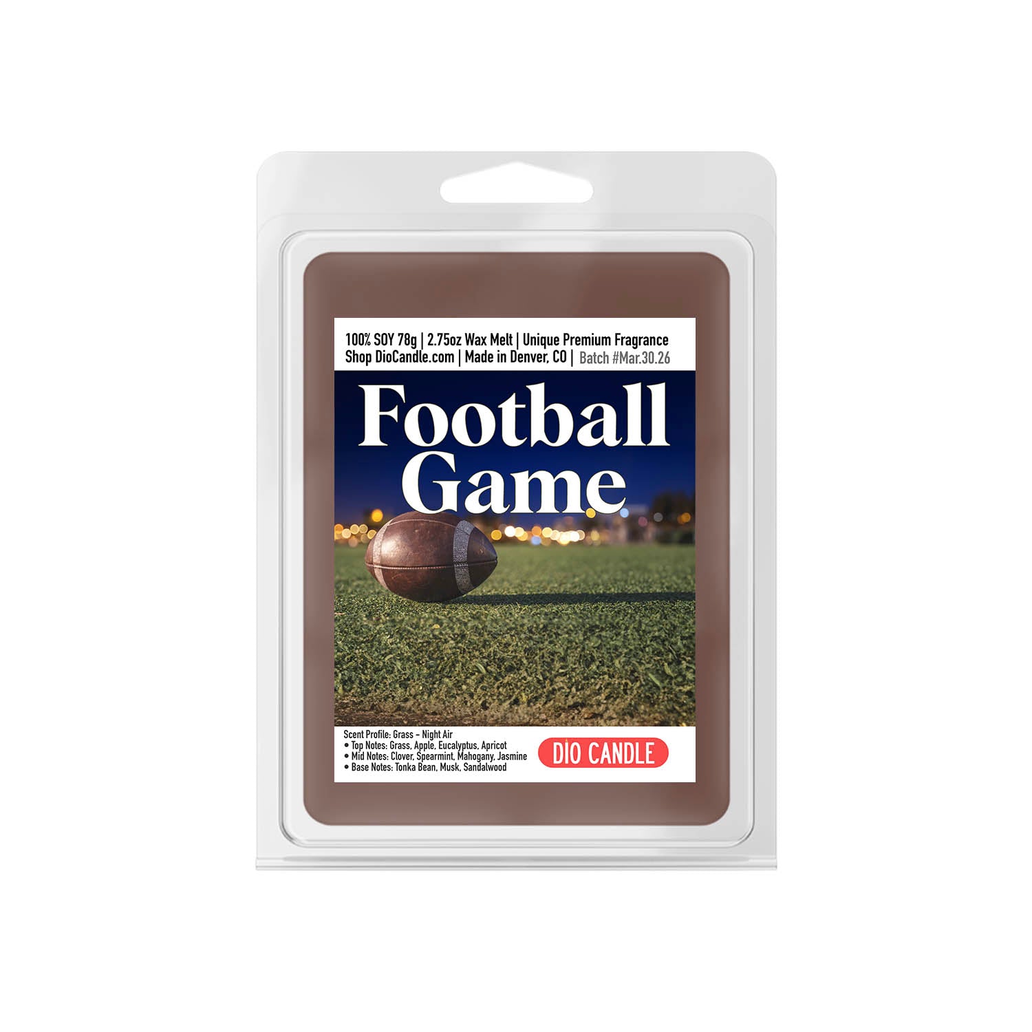 Football Candle